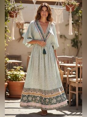 world market green dress Cost Plus | Dresses | World Market 0 Cotton Lined Mint Vneck Lace Trimmed Size Sm harlequin dress